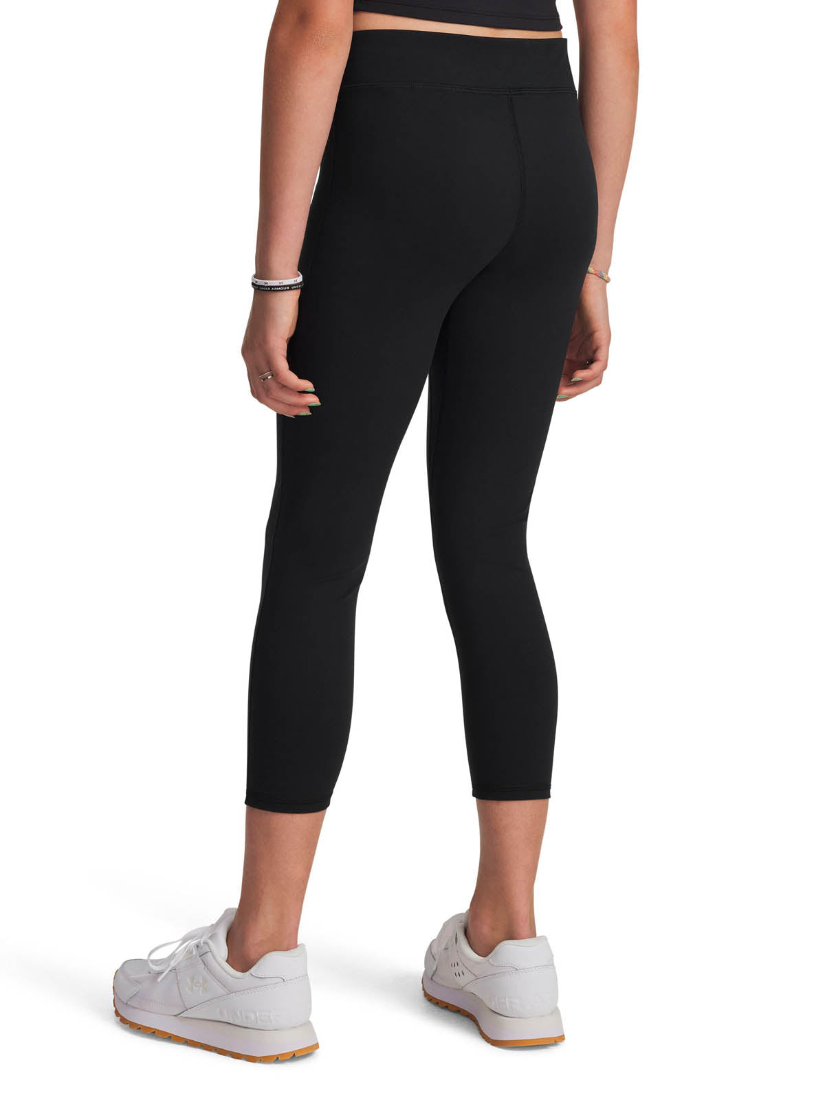 Calzas Under Armour motion crop negro para niñas