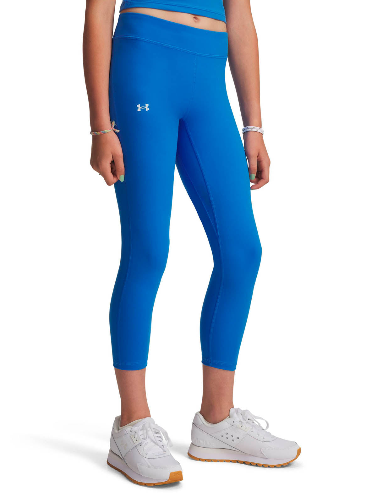 Pantalon de entenamiento para niña Motion Crop azul Under Armour