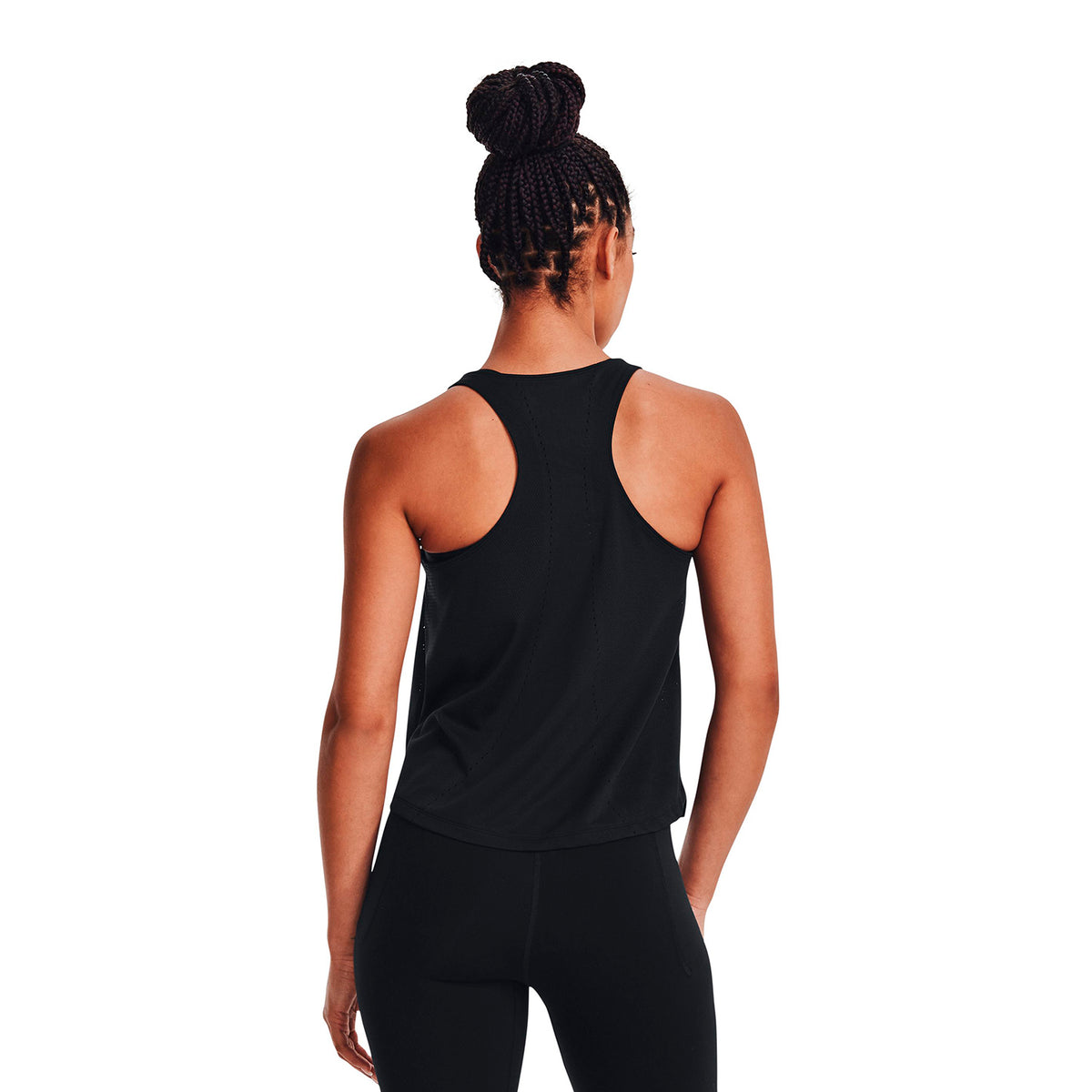 Polera sin mangasUA Engineered Knit para mujer