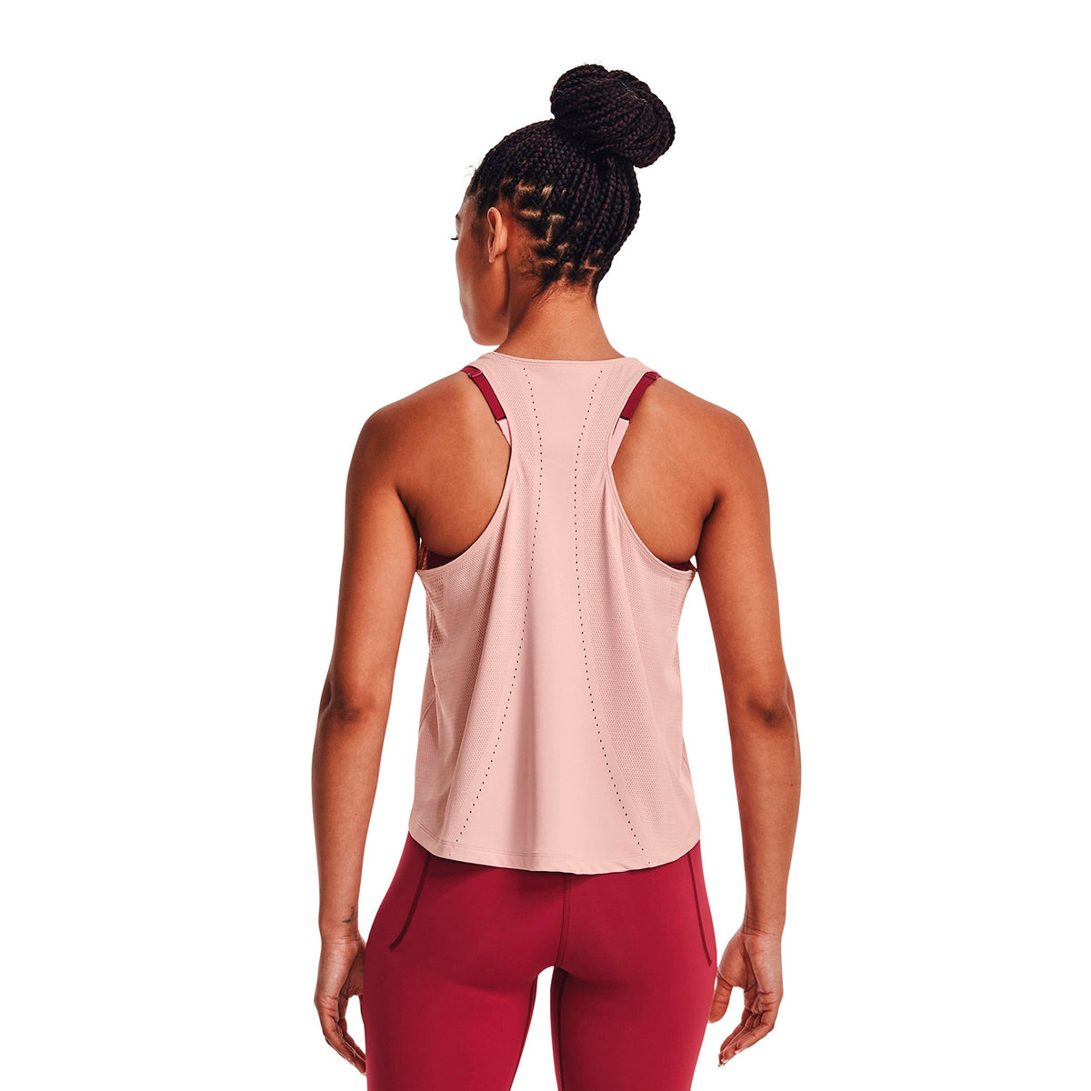 Polera sin mangasUA Engineered Knit para mujer