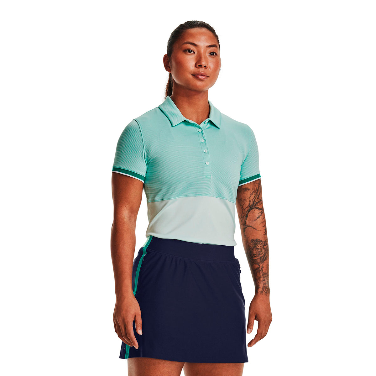 Polera polo UA Zinger Point para mujer