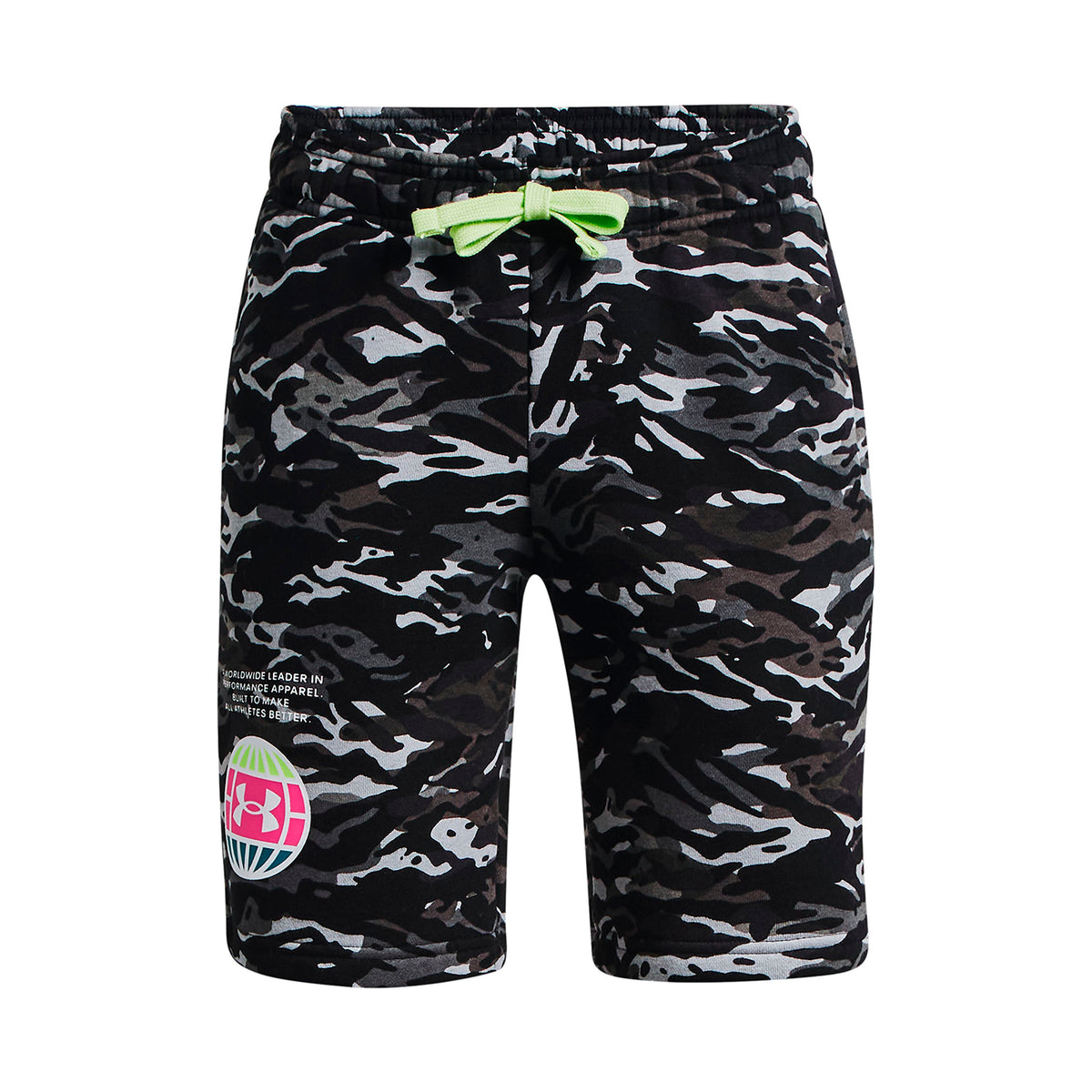 Shorts UA Rival Fleece ANAML para niño