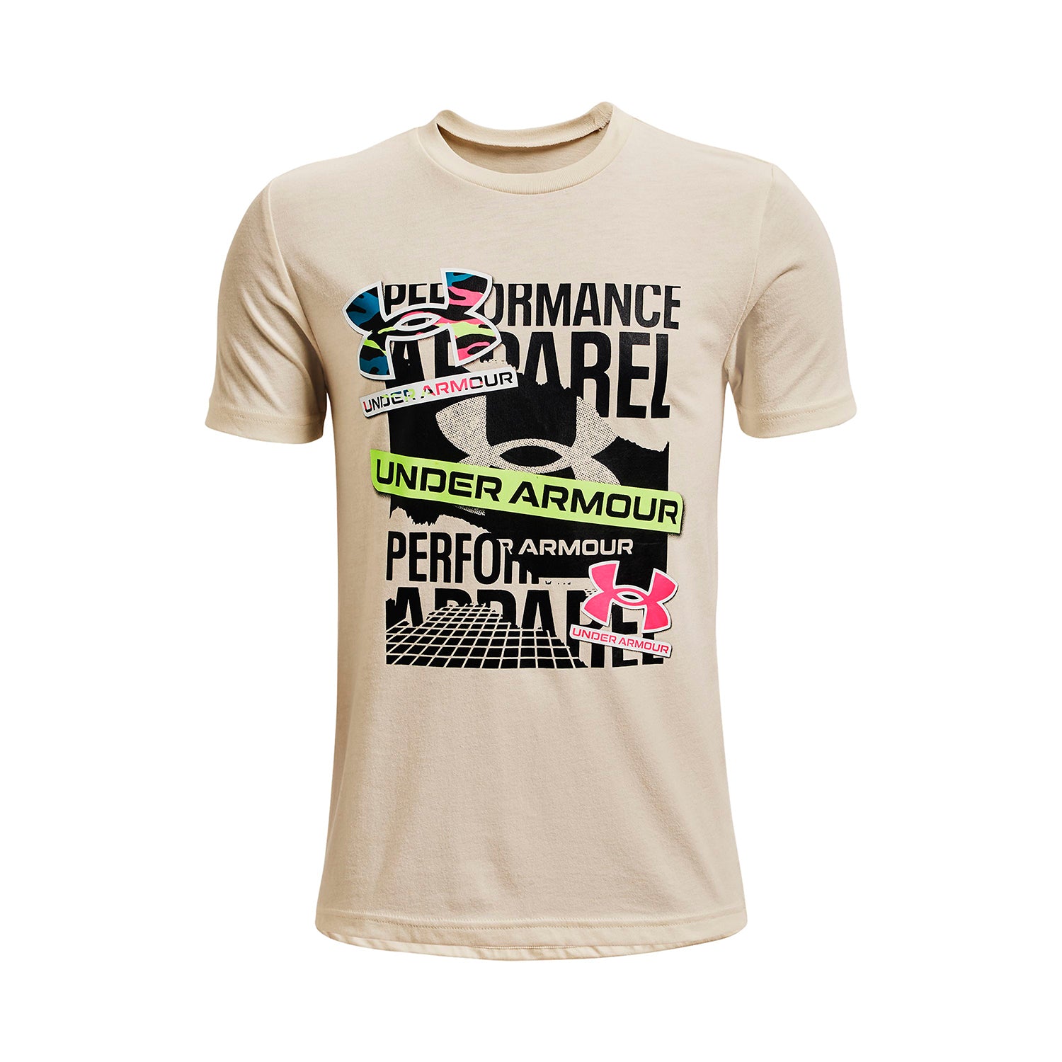 Polera UA Multilogo para niño