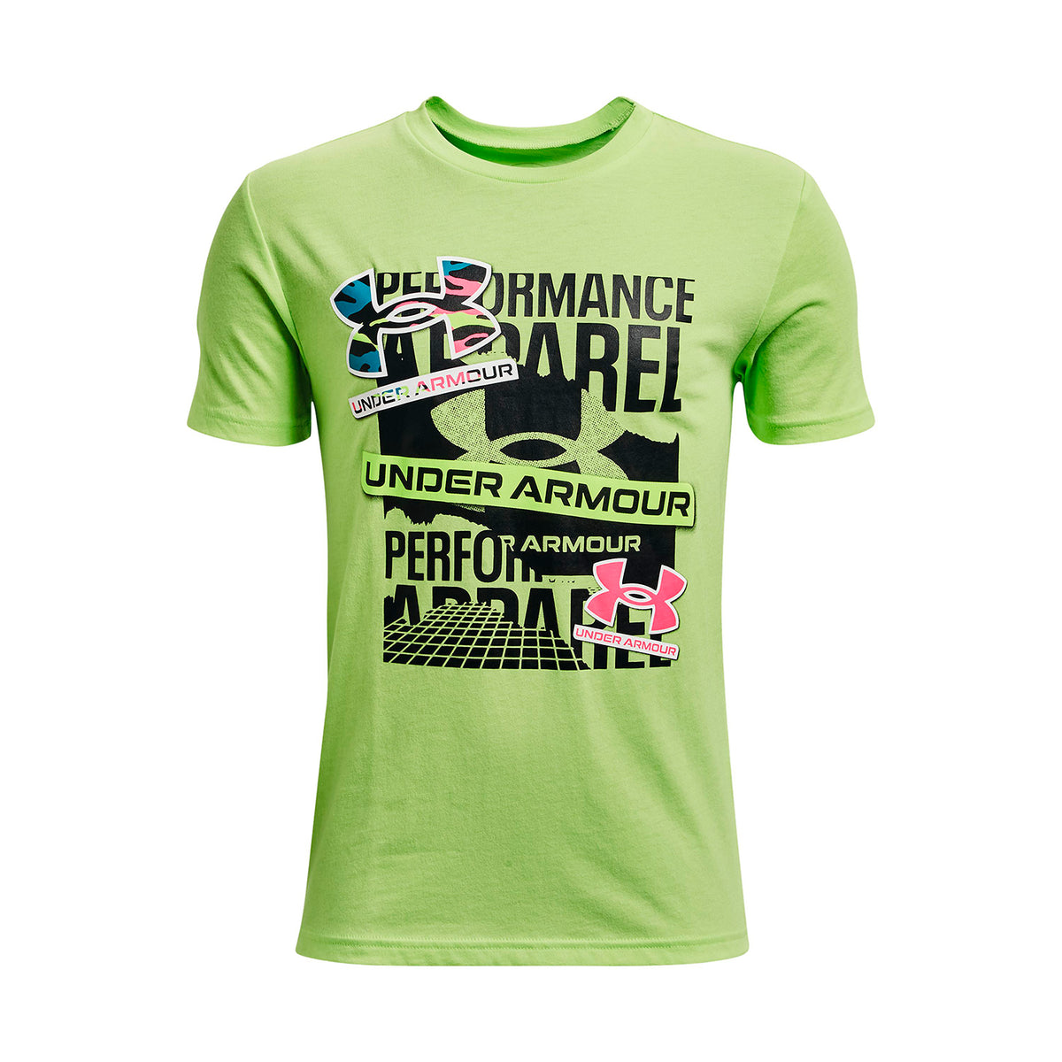 Polera UA Multilogo para niño