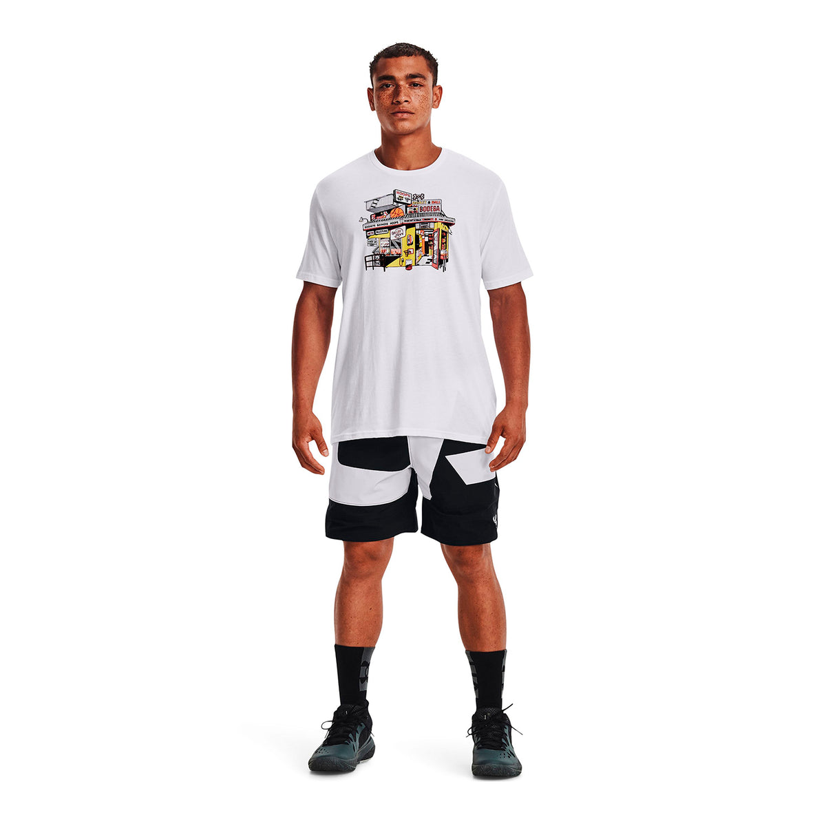 Polera UA Basketball Bodega para hombre