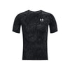 Polera de compresión manga corta HeatGear® Print para hombre