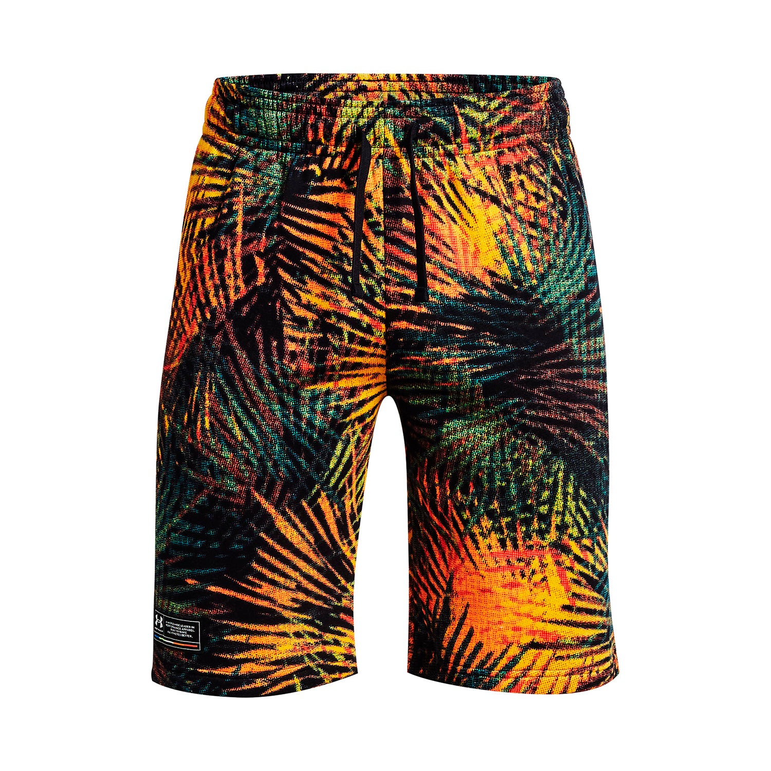 Shorts UA Rival Fleece Sport Palm para hombre