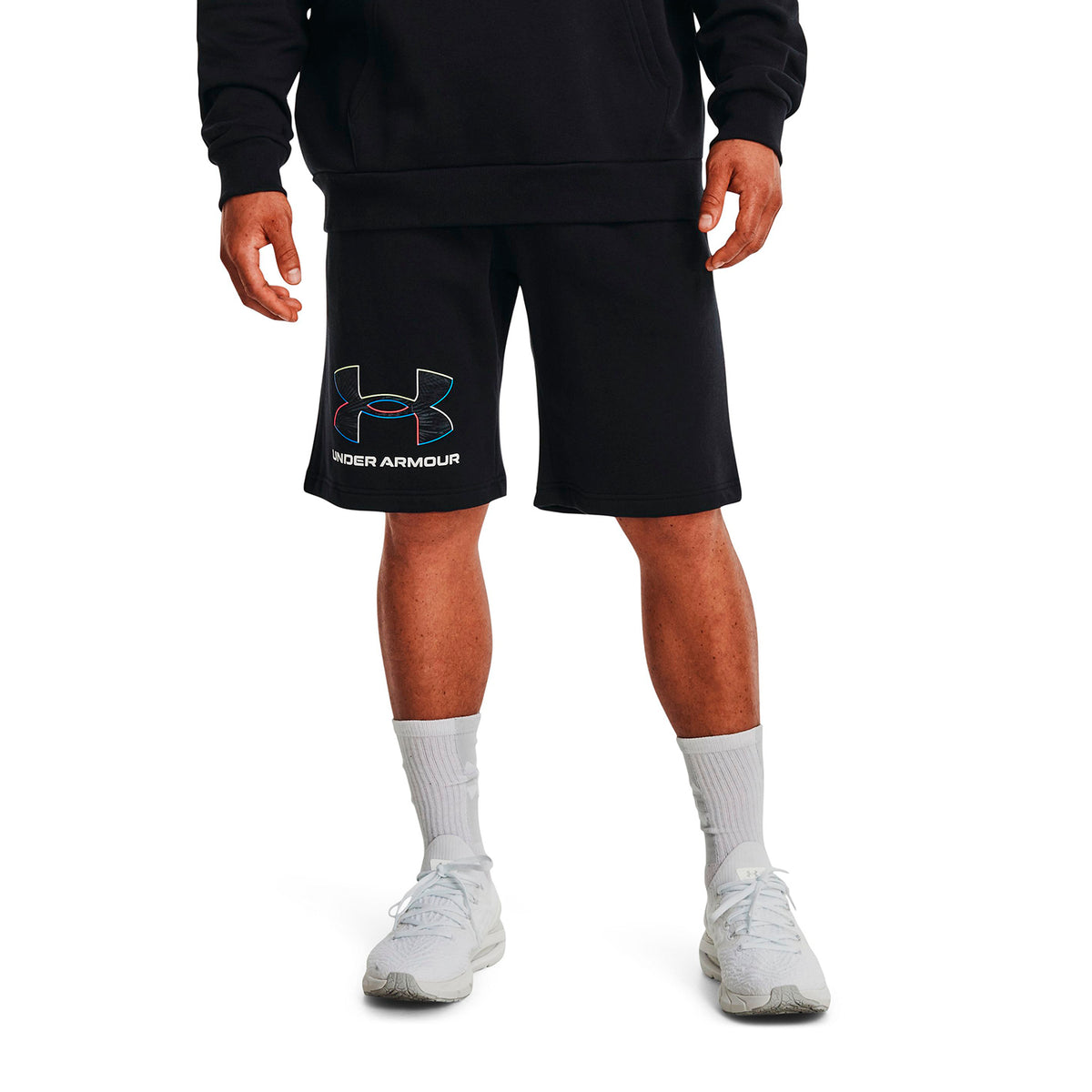 Shorts UA Rival Fleece Graphic para hombre