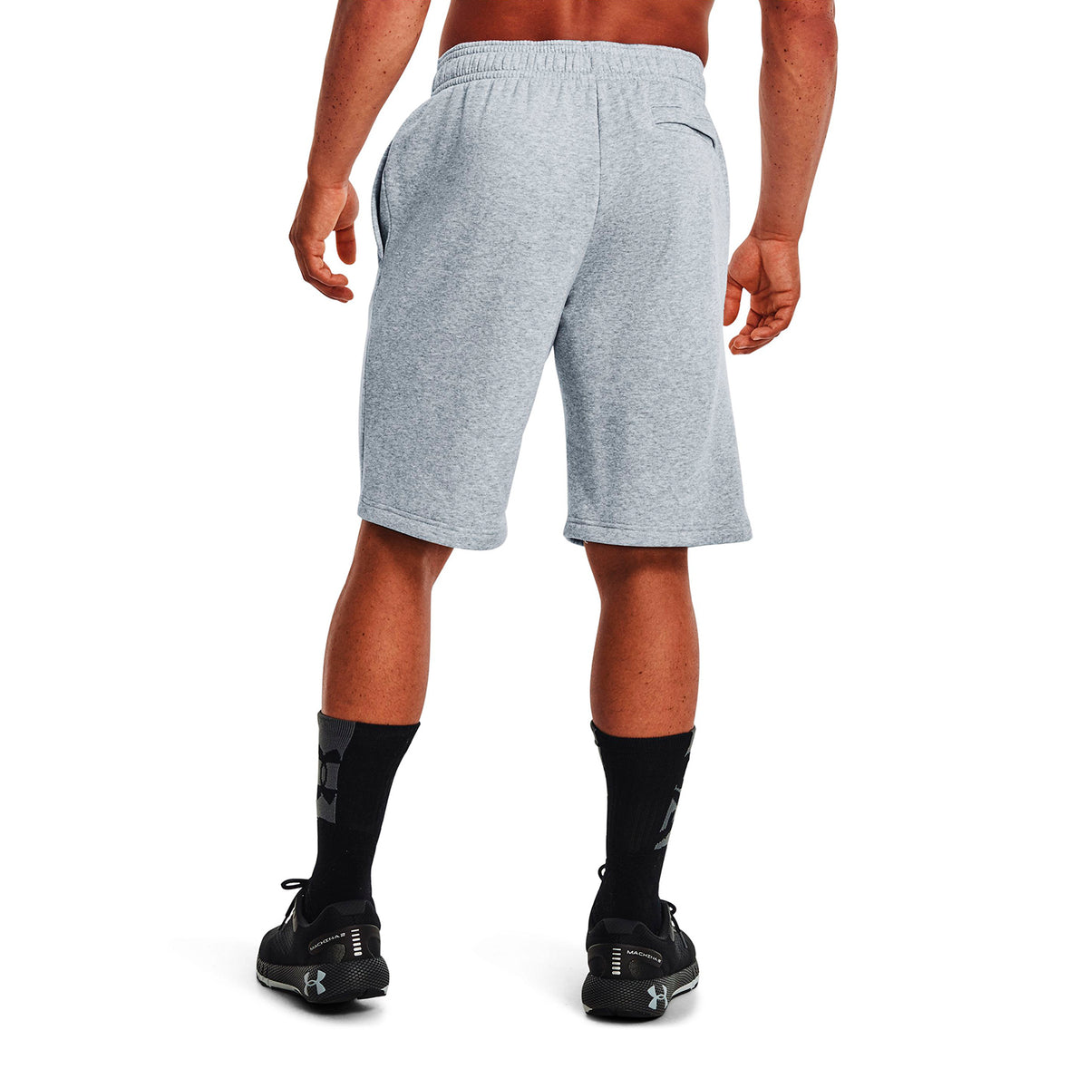 Shorts UA Rival Fleece Graphic para hombre