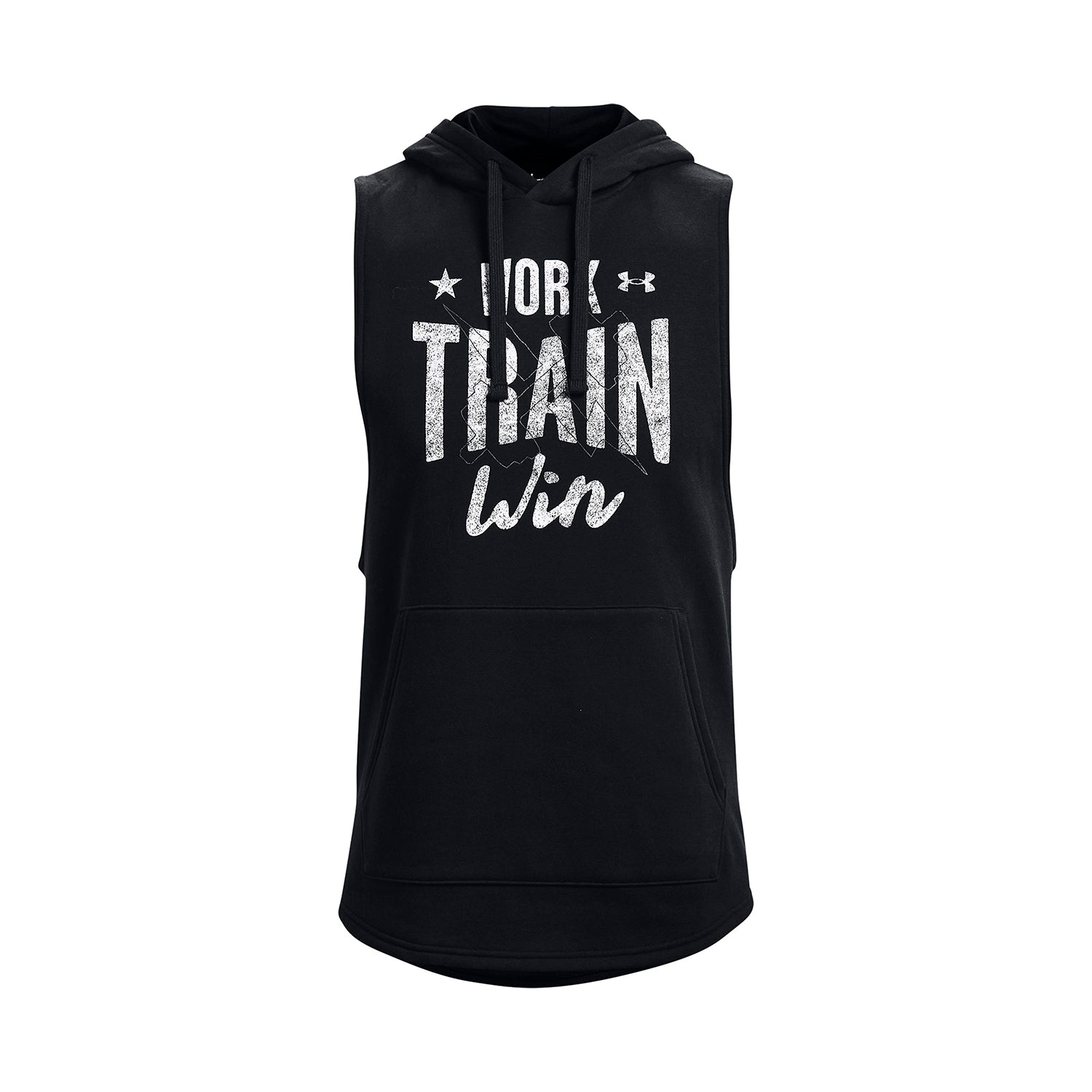 Polerón sin mangas UA Rival Fleece WTW para hombre