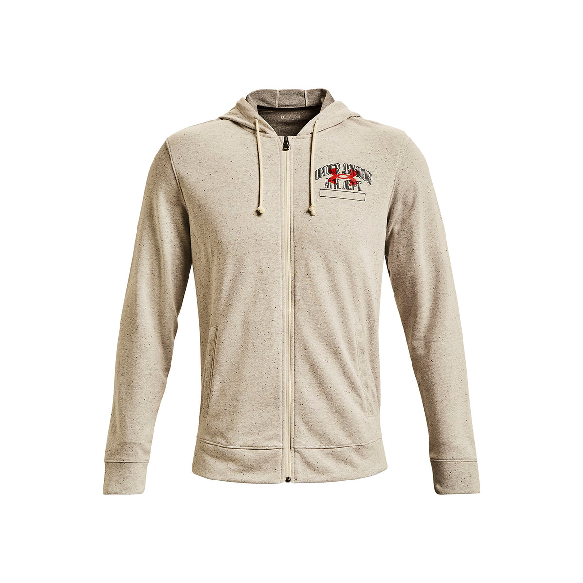 Polerón UA Rival Terry Athletic Department Full-Zip para hombre