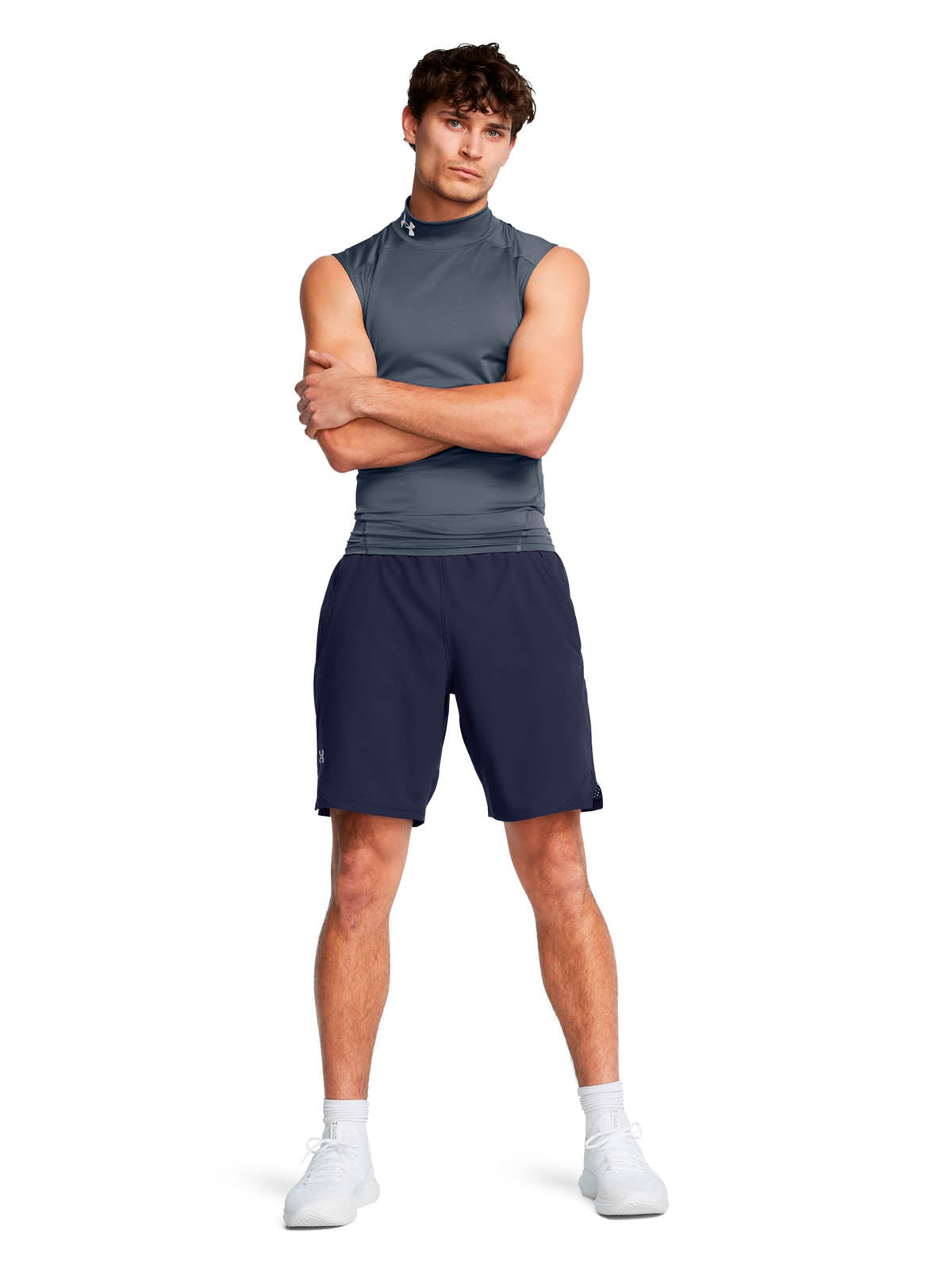 Short de entrenamiento para hombre Vanish Woven azul Under Armour