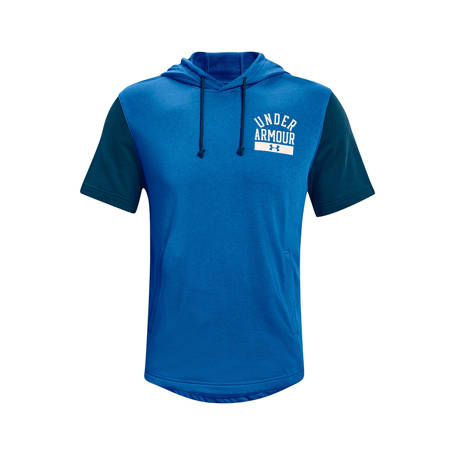 Polera UA Rival Terry Colorblock para hombre