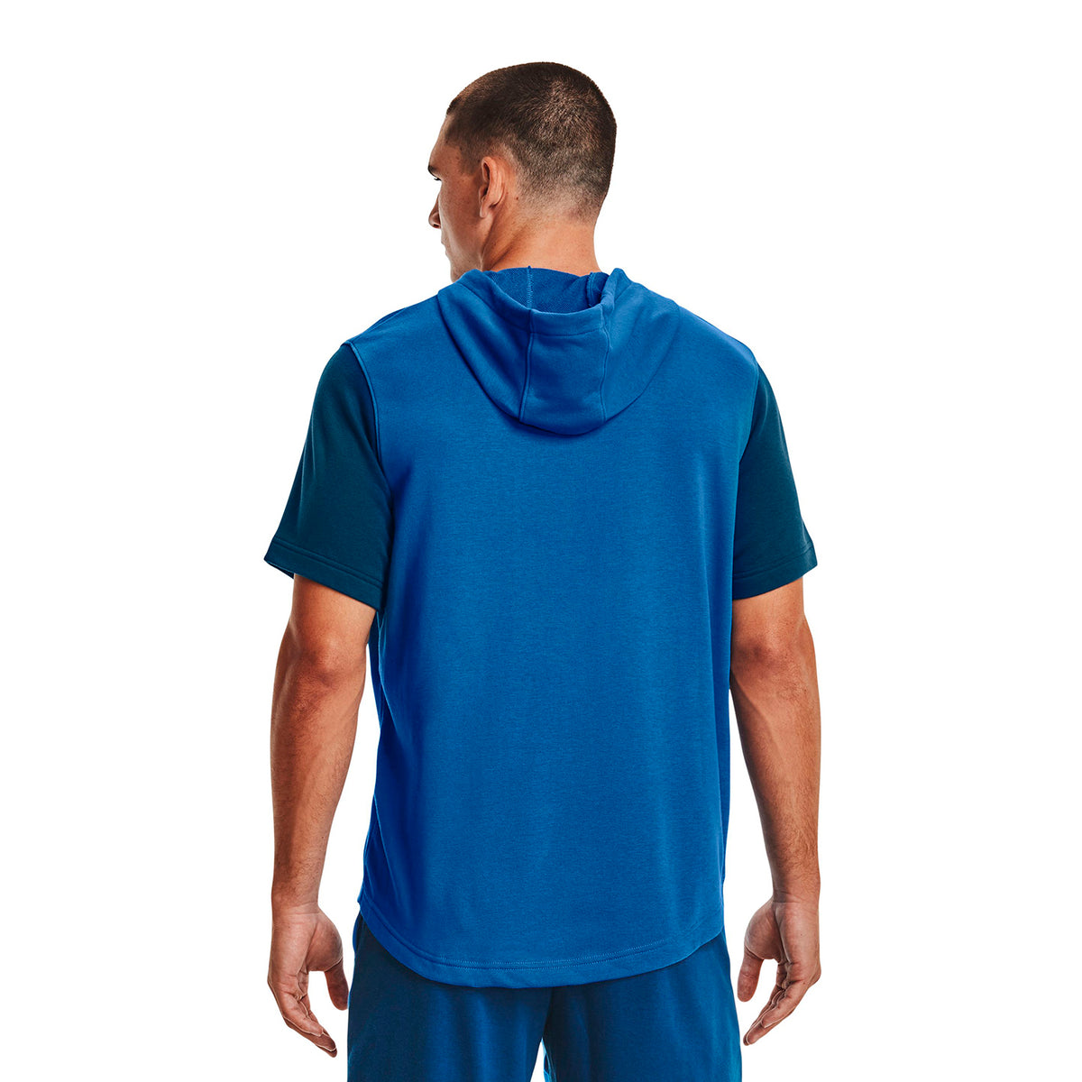 Polera UA Rival Terry Colorblock para hombre