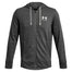 Poleron Lifestyle para hombre Rival Terry Full-Zip gris Under Armour