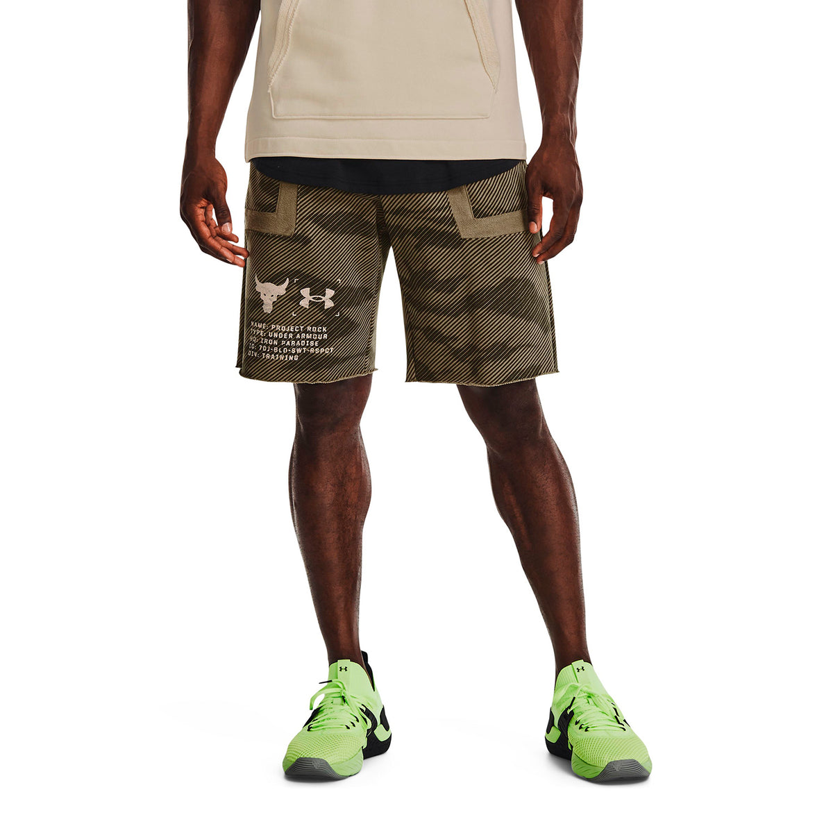 Shorts Project Rock Heavyweight Terry para hombre