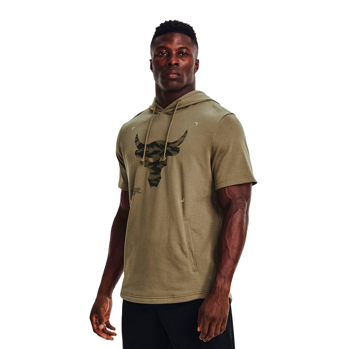 Polera con gorro Project Rock Terry para hombre