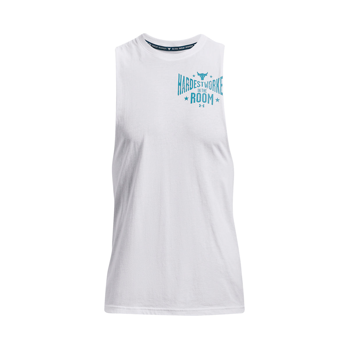 Polera sin mangas Project Rock Hardest Worker para hombre