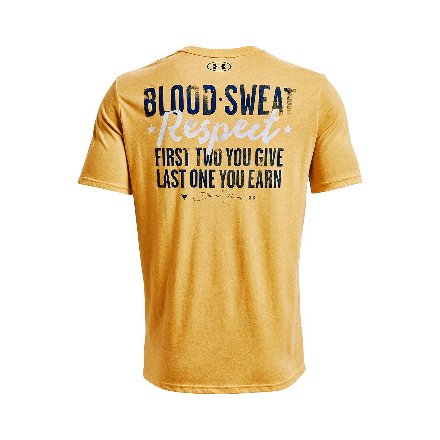 Polera UA Project Rock Respect para hombre