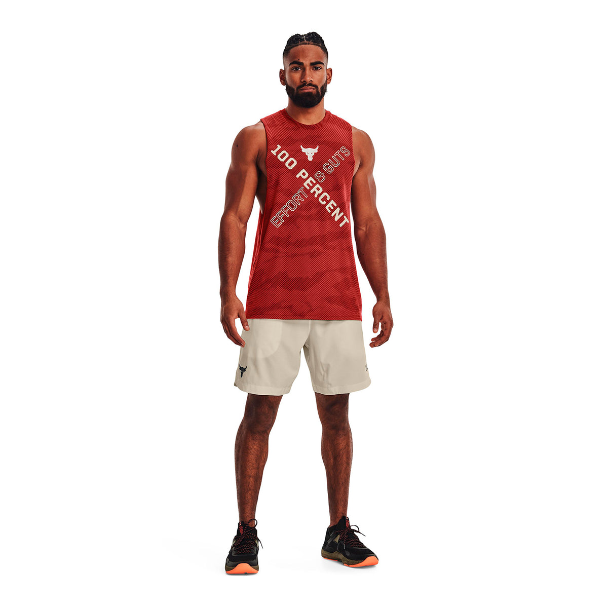 Polera sin mangas Project Rock 100 Percent para hombre