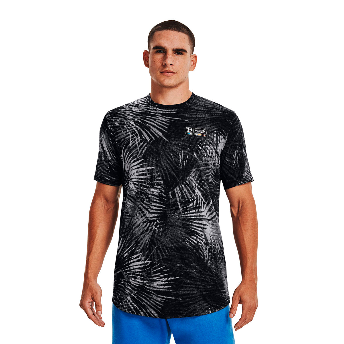 Polera UA Sport Palm Print para hombre