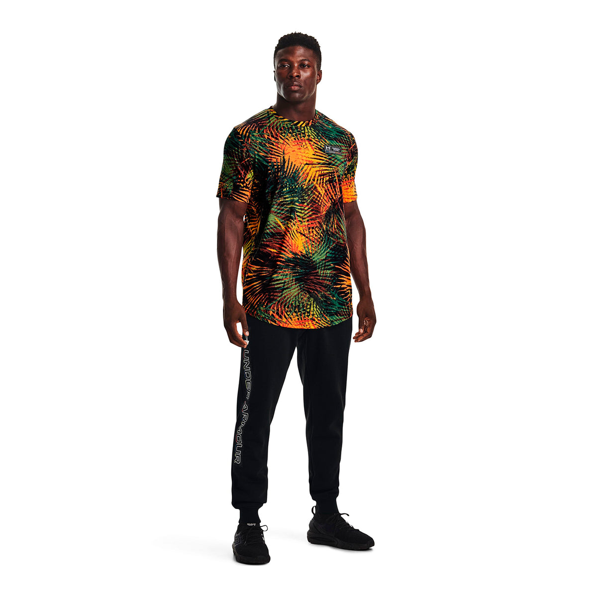 Polera UA Sport Palm Print para hombre