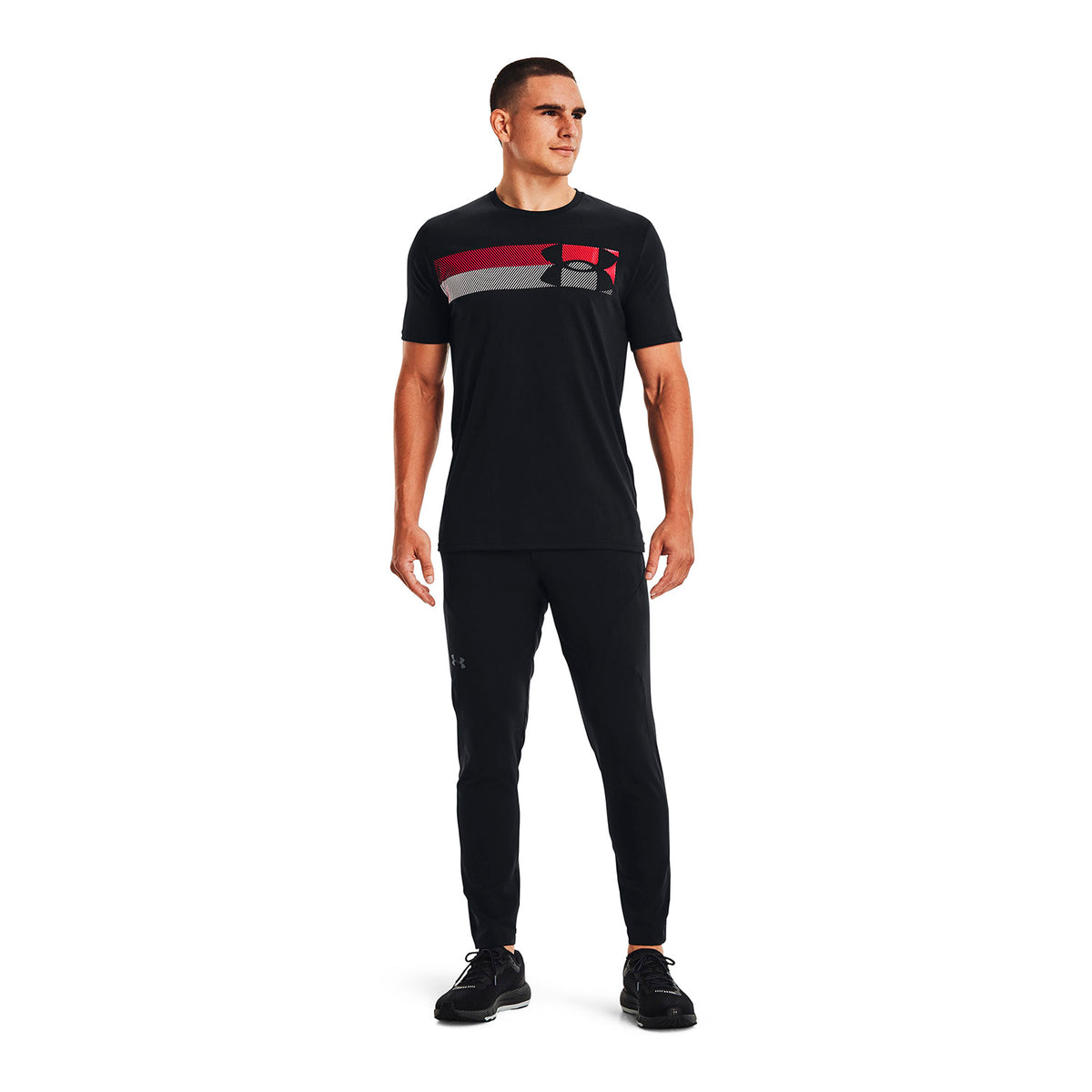 Polera manga corta UA Fast Left Chest 3.0 para hombre