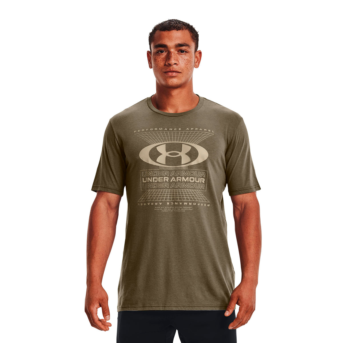 Polera UA Symbol Grid para hombre