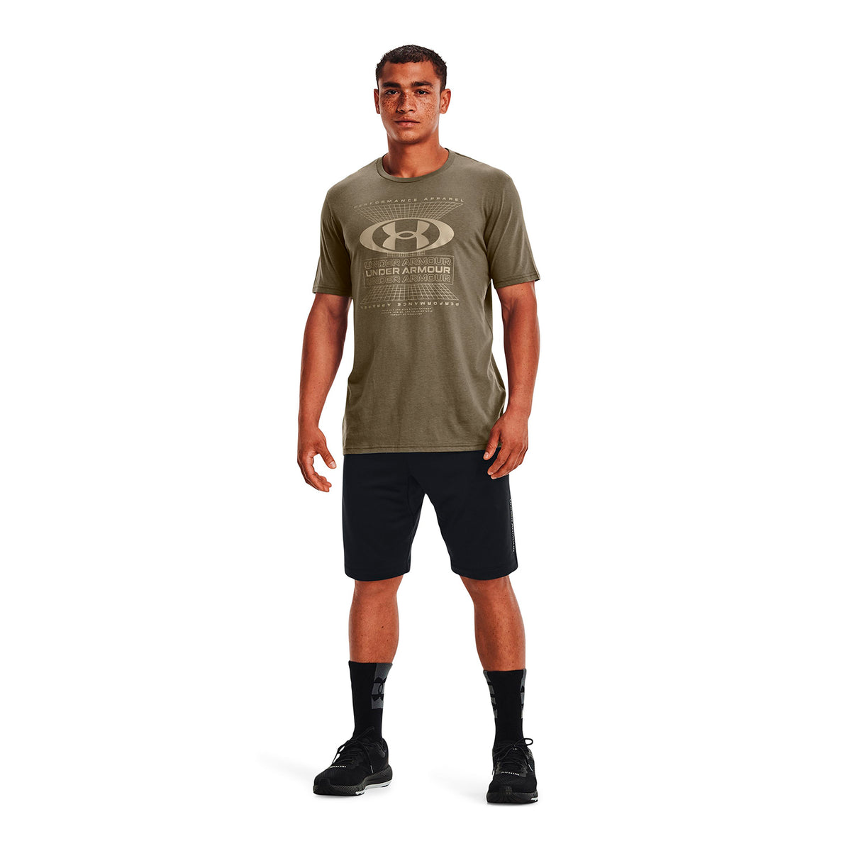 Polera UA Symbol Grid para hombre