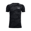 Polera manga corta Velocity Jacqrd para niño Under Armour
