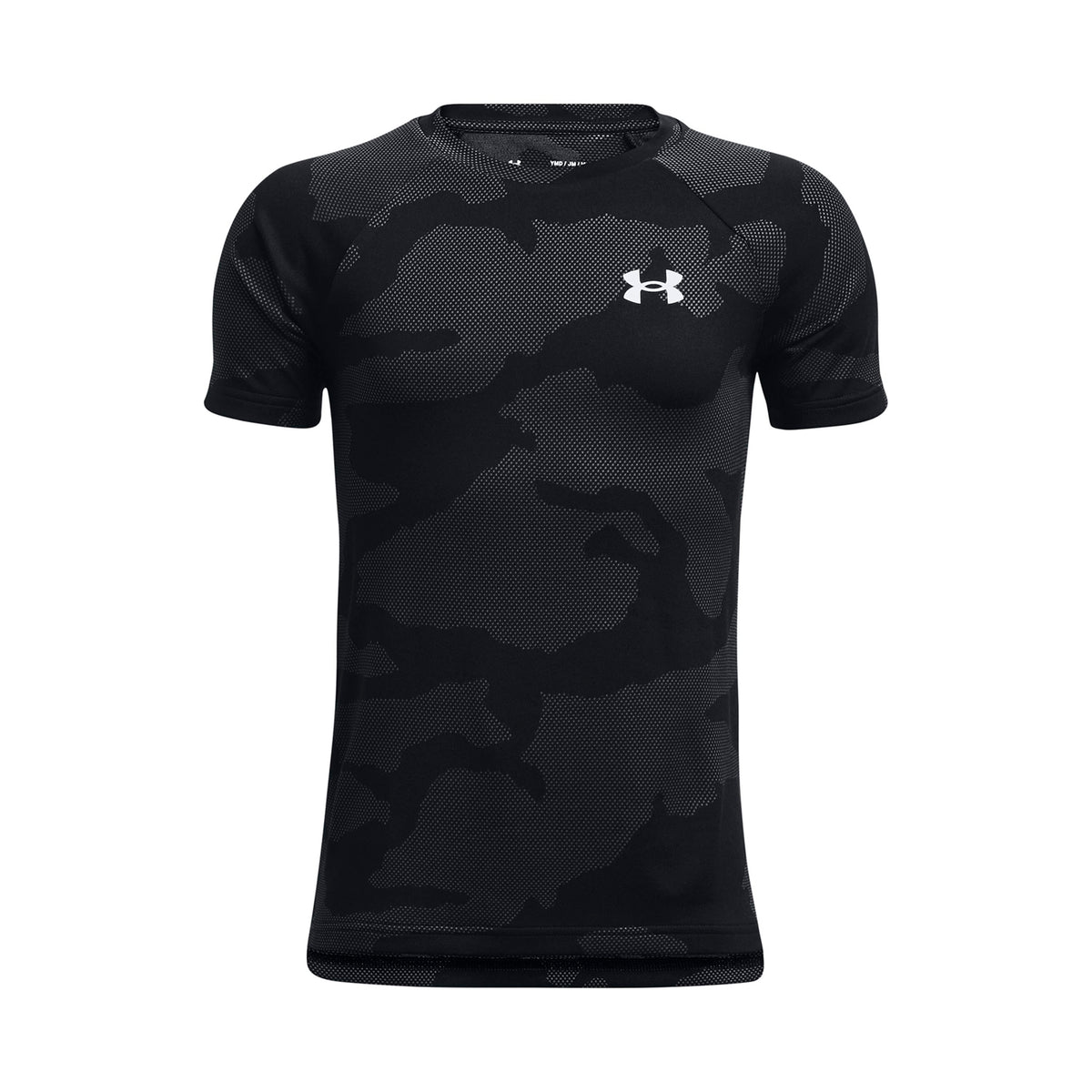 Polera manga corta Velocity Jacqrd para niño Under Armour