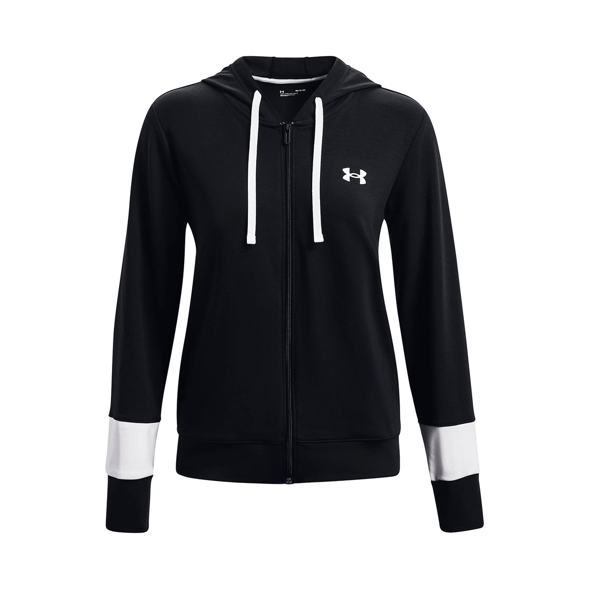 Polerón UA Rival Terry Colorblock Full-Zip para mujer