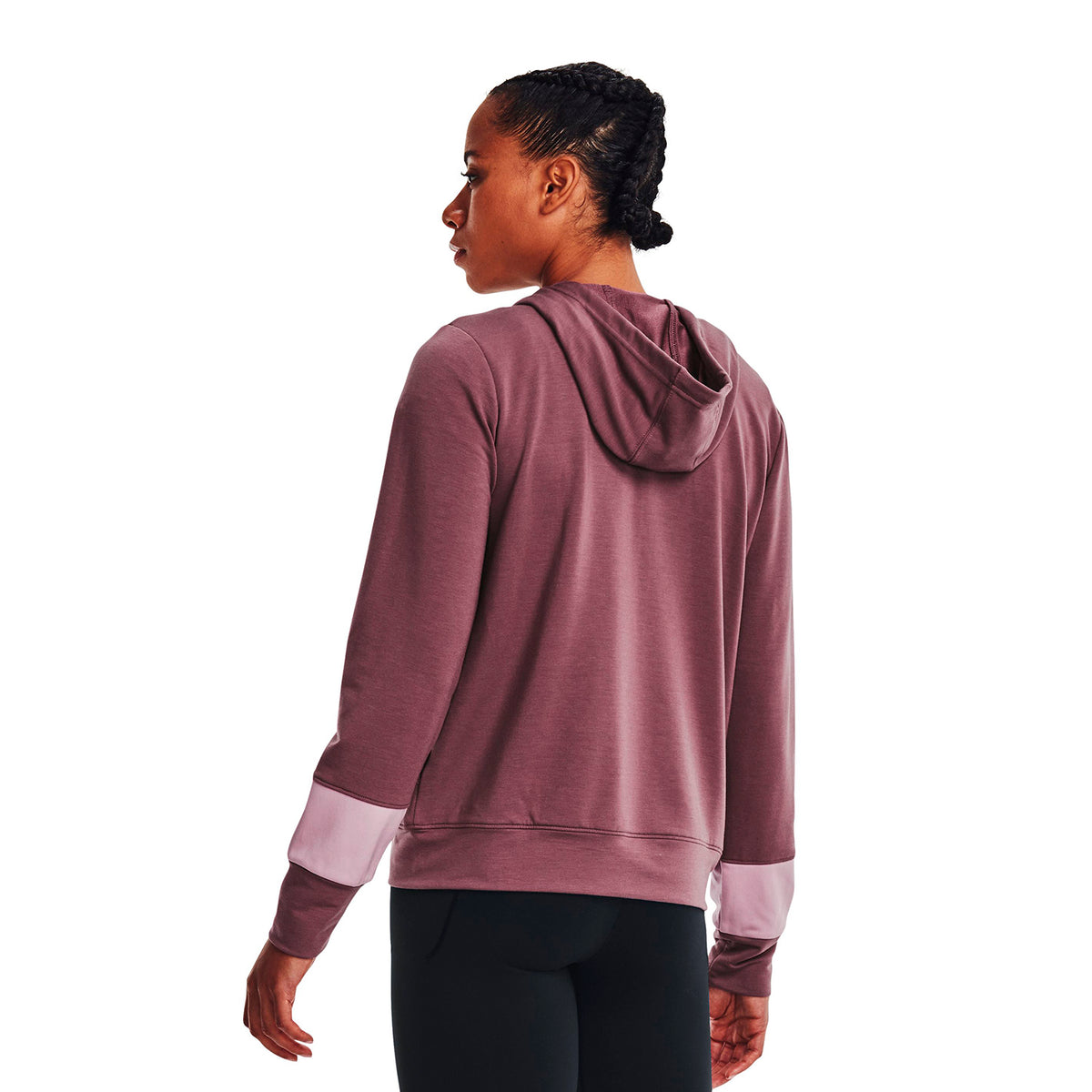 Polerón UA Rival Terry Colorblock Full-Zip para mujer