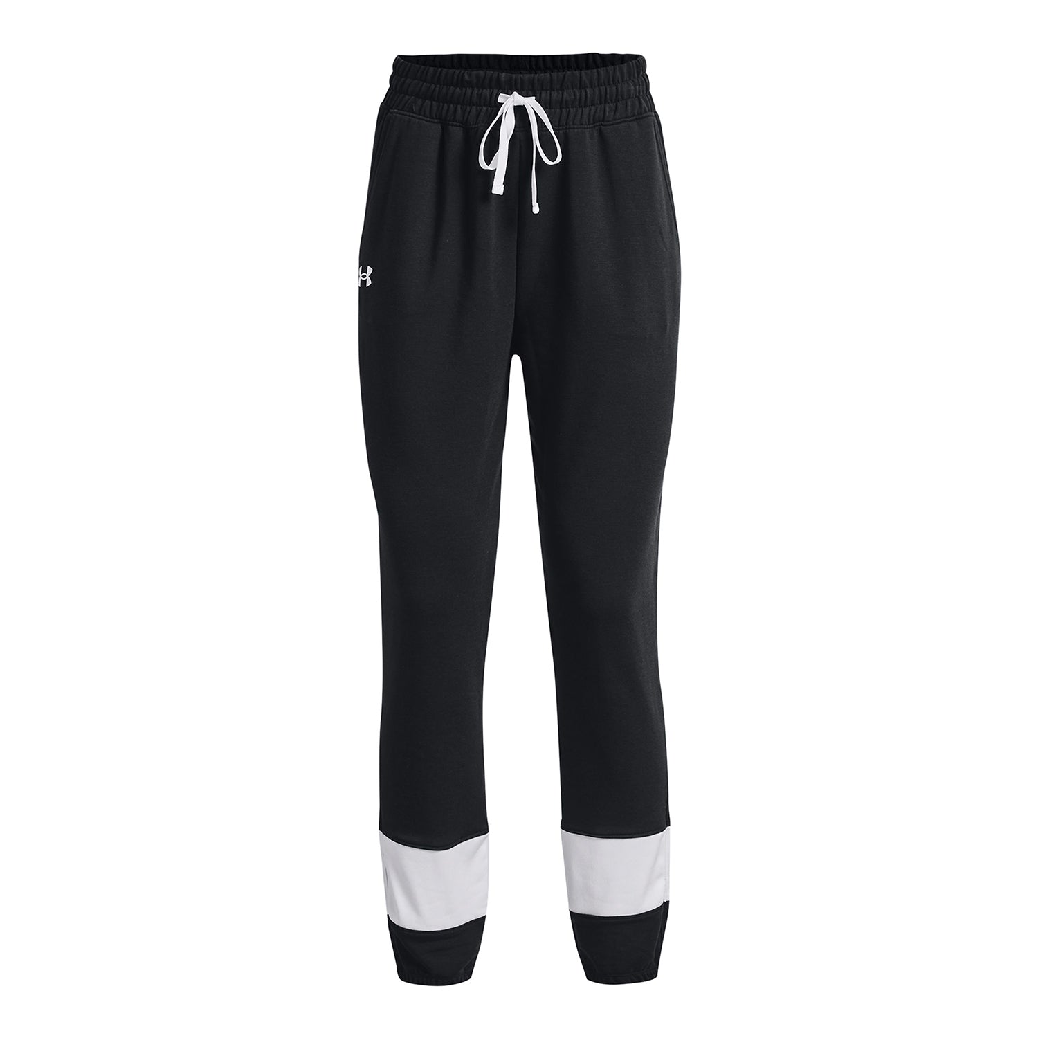 Jogger UA Rival Terry Colorblock para mujer