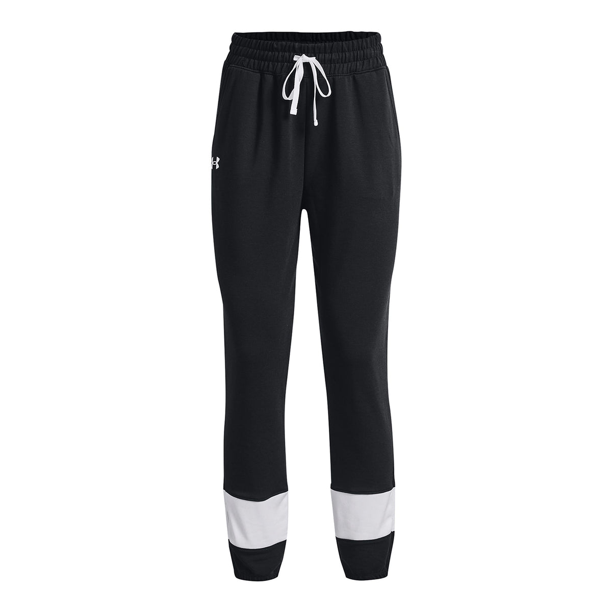 Jogger UA Rival Terry Colorblock para mujer