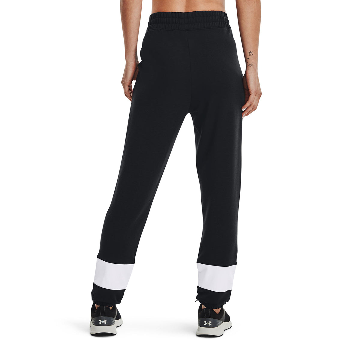 Jogger UA Rival Terry Colorblock para mujer