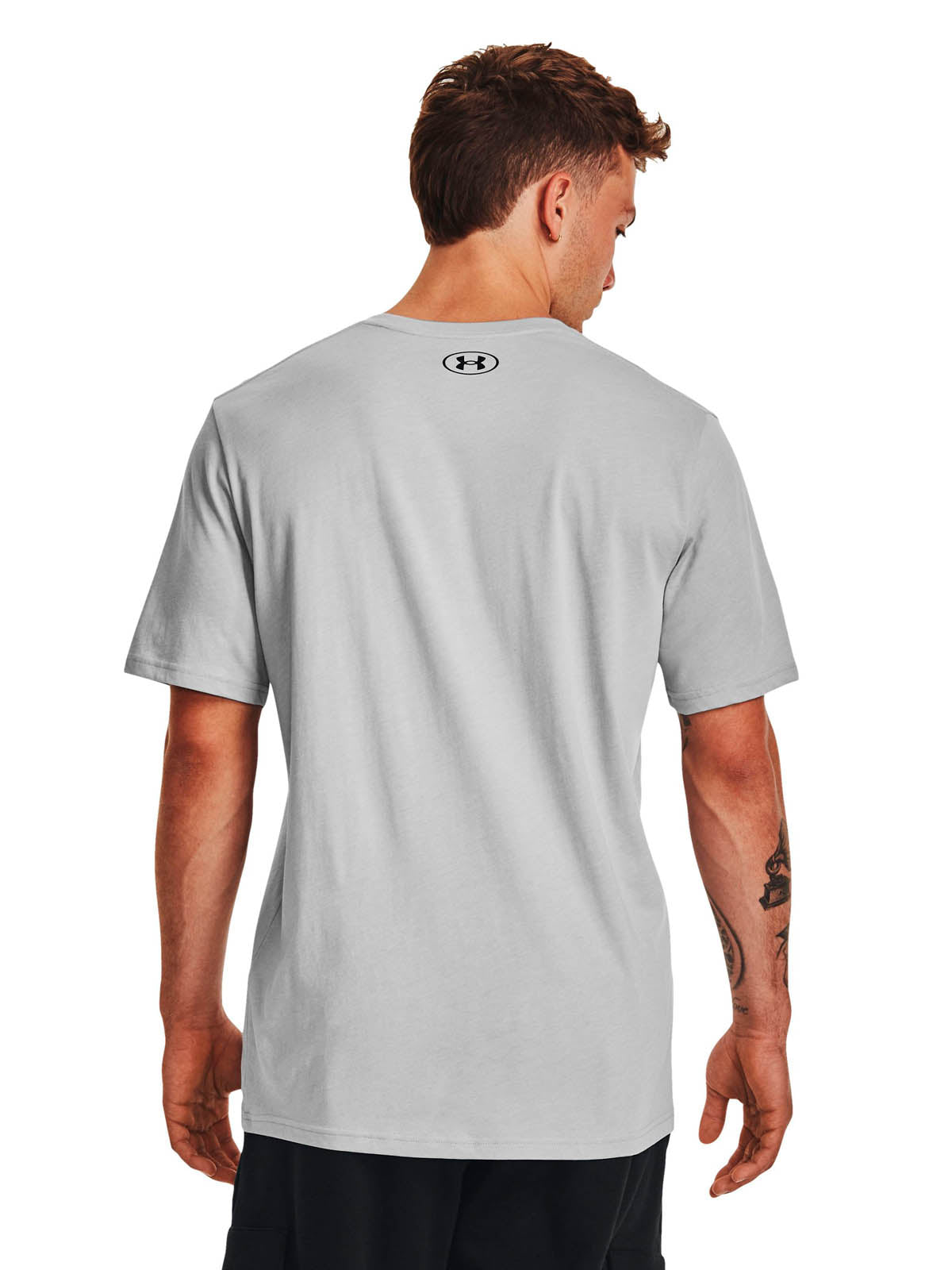 Polera manga corta Lifestyle para Hombre Left Chest Lockup Gris Under Armour