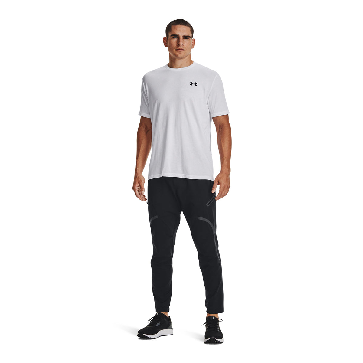 Polera UA Left Chest Lockup para hombre