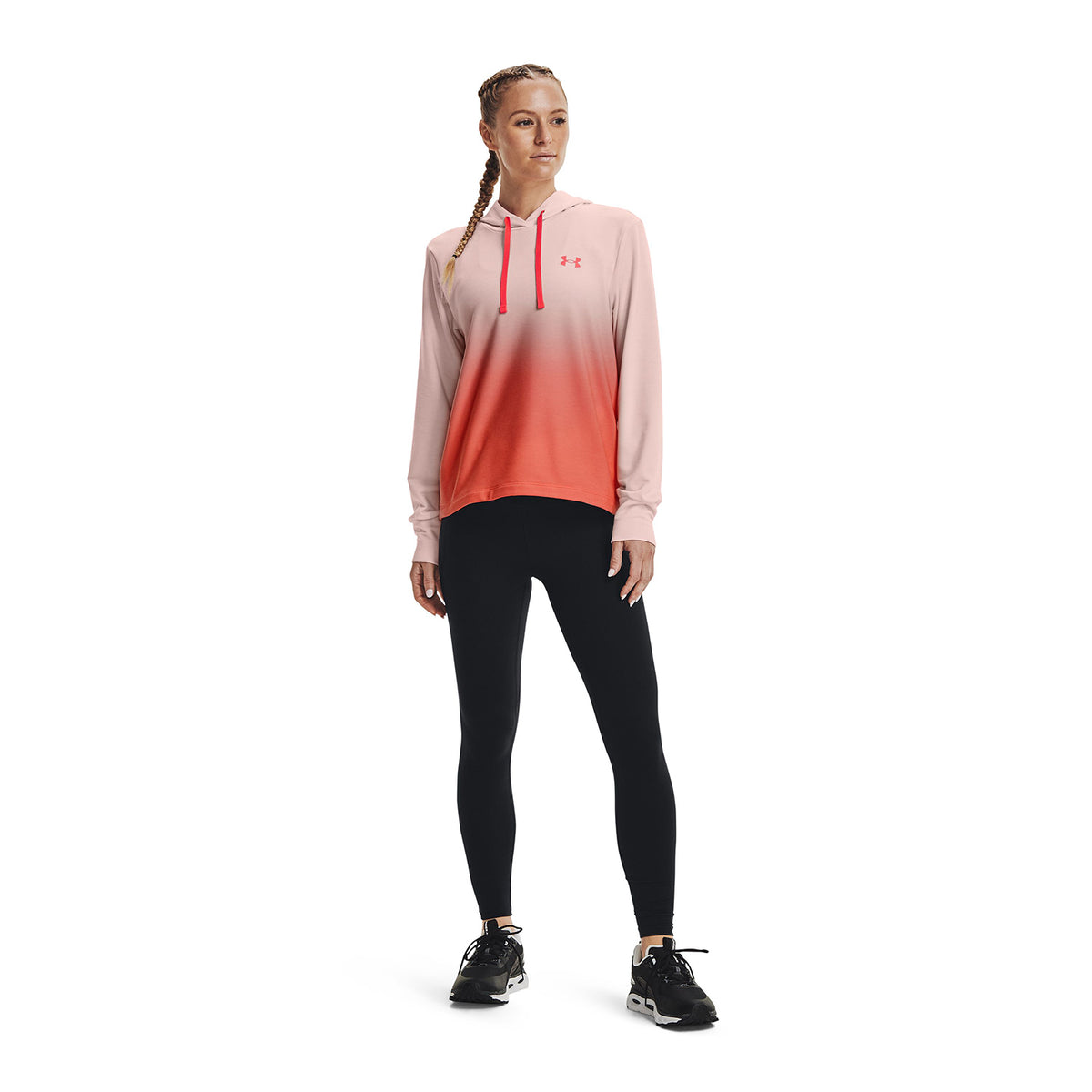 Polerón UA Rival Terry Gradient para mujer