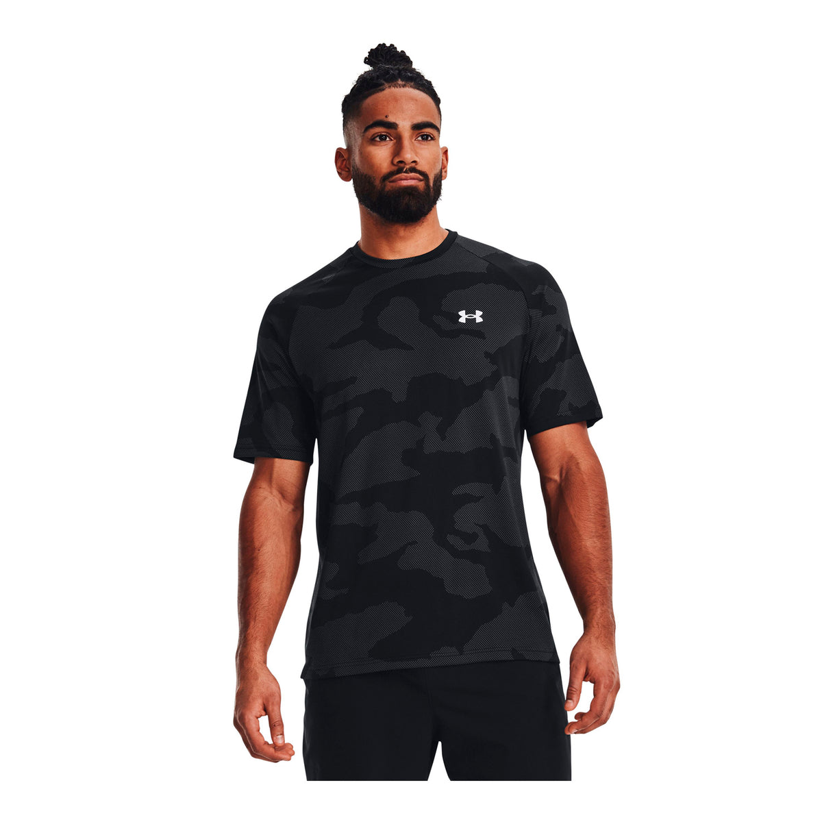 Polera manga corta Velocity Jacqrd para hombre Under Armour