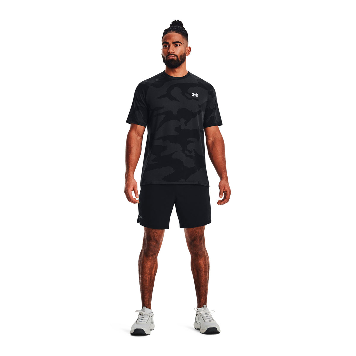 Polera manga corta Velocity Jacqrd para hombre Under Armour