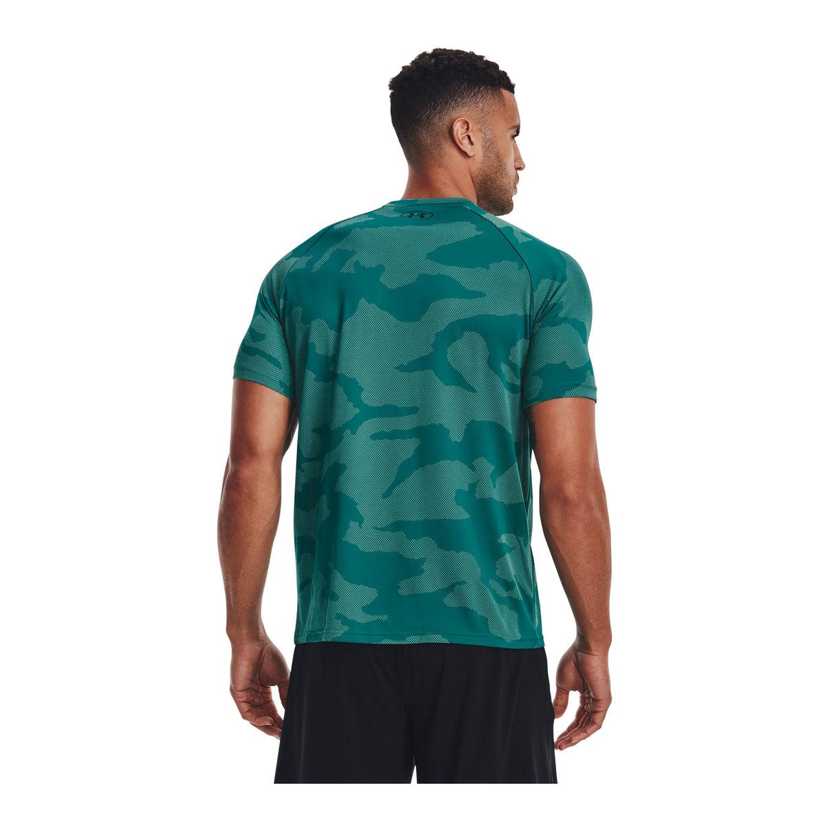 Polera manga corta Velocity Jacqrd para hombre Under Armour