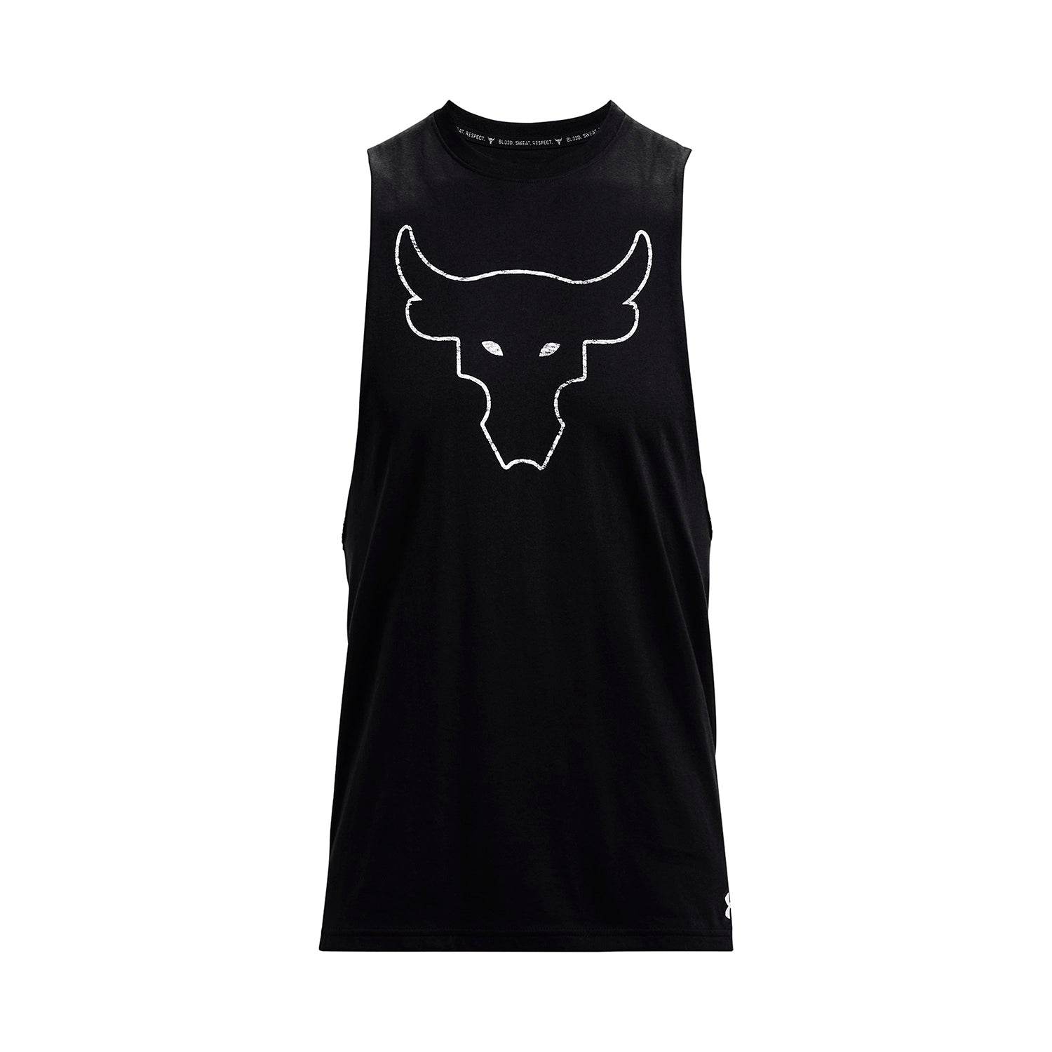Polera sin managas Project Rock Brahma Bull para hombre