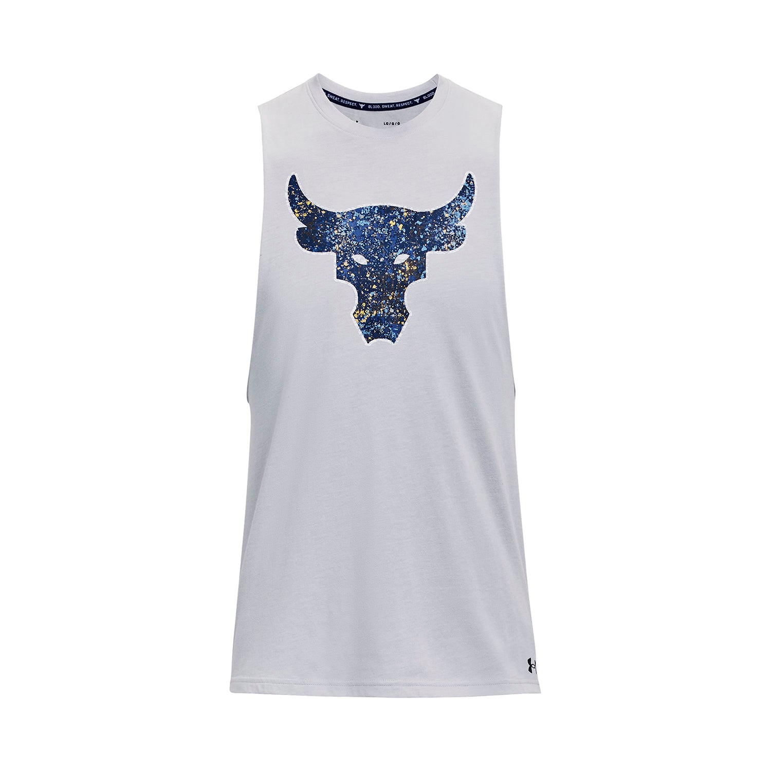 Polera sin managas Project Rock Brahma Bull para hombre