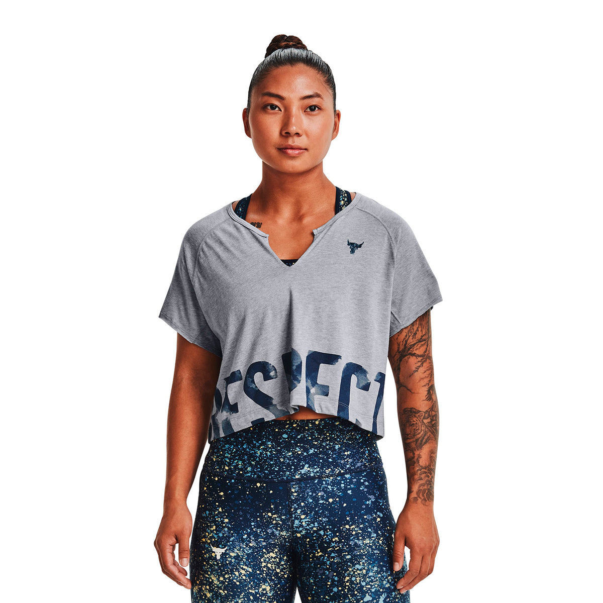 Polera Project Rock Respect para mujer