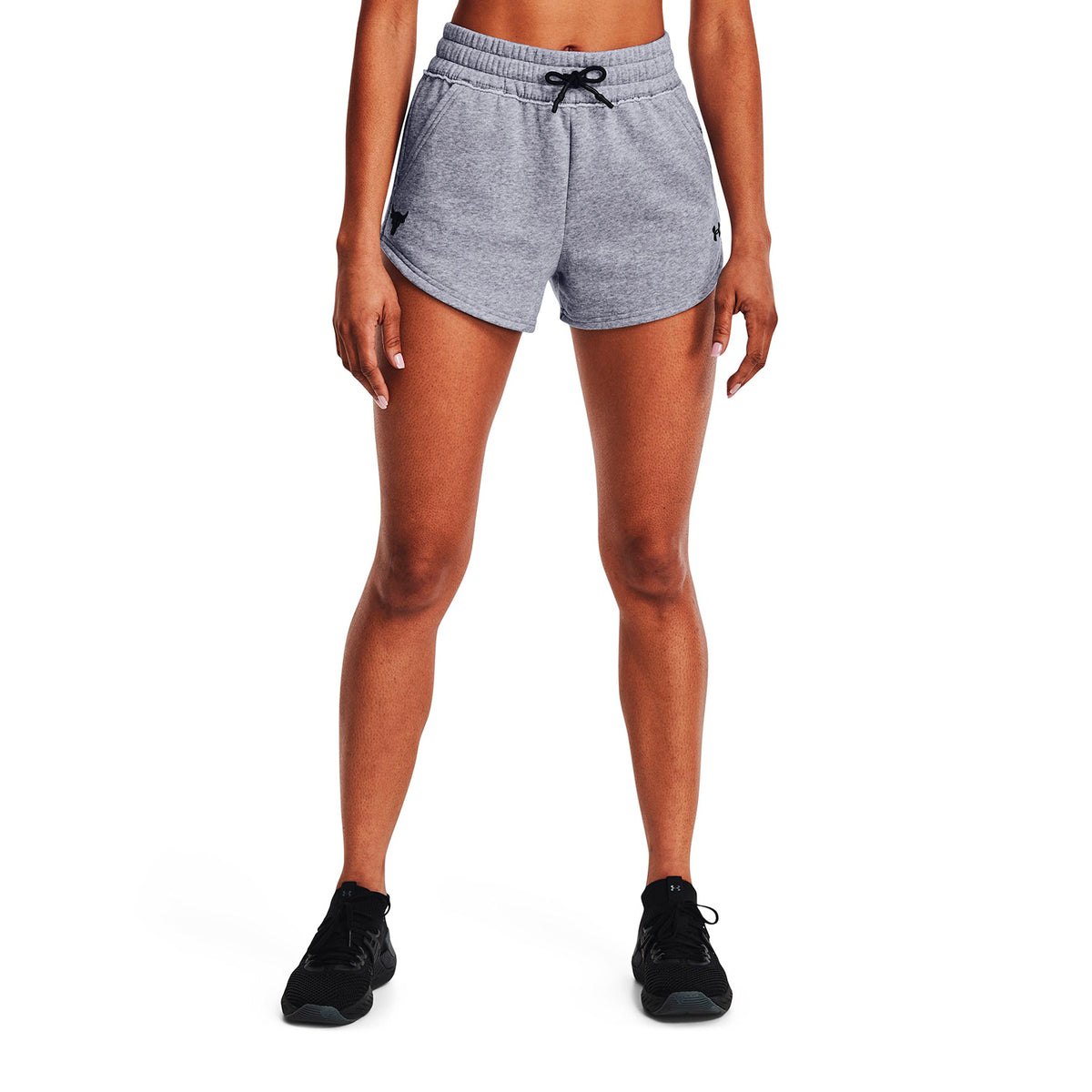 Shorts Project Rock Rival Fleece para mujer