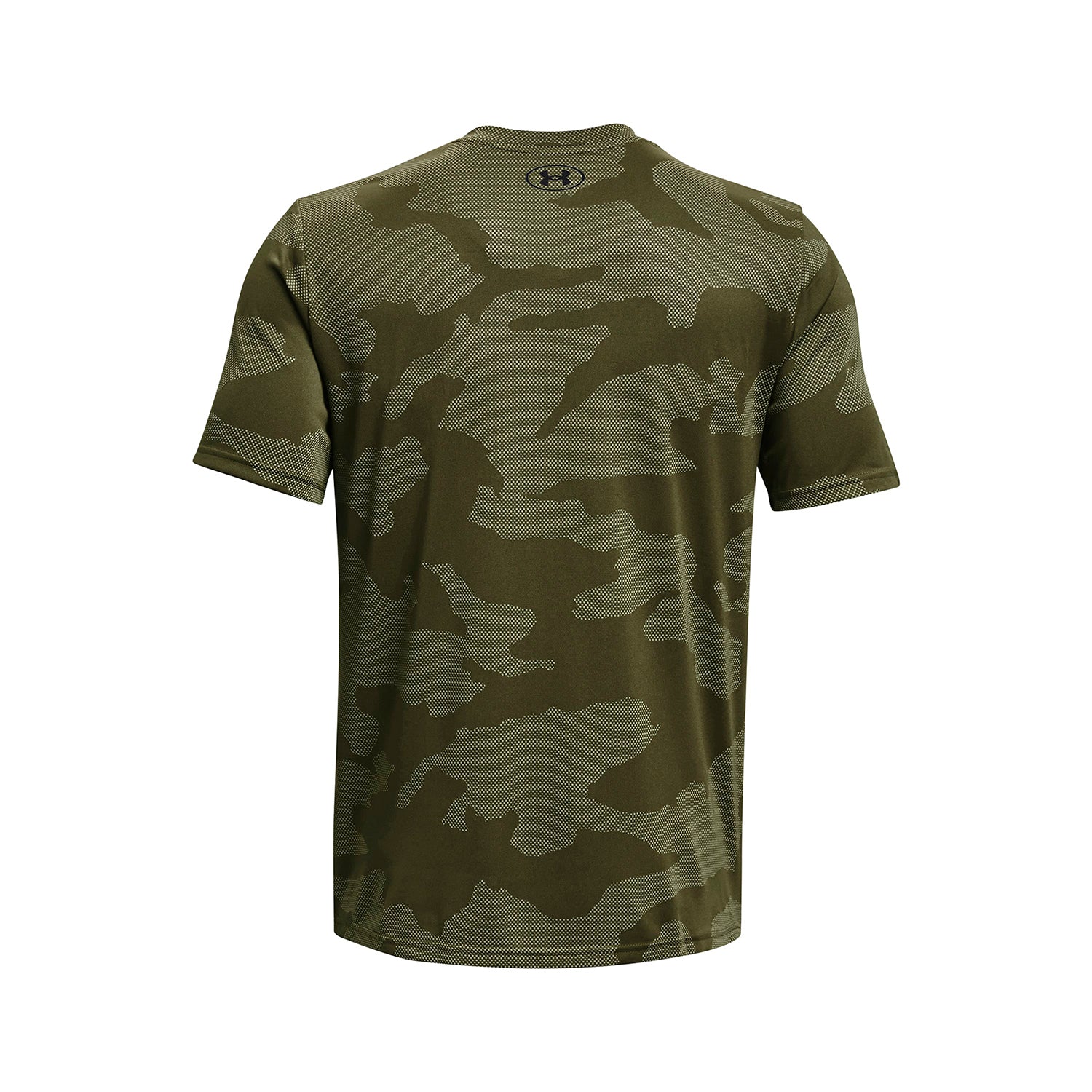 Polera manga corta con cuello en V UA Velocity Jacquard para hombre