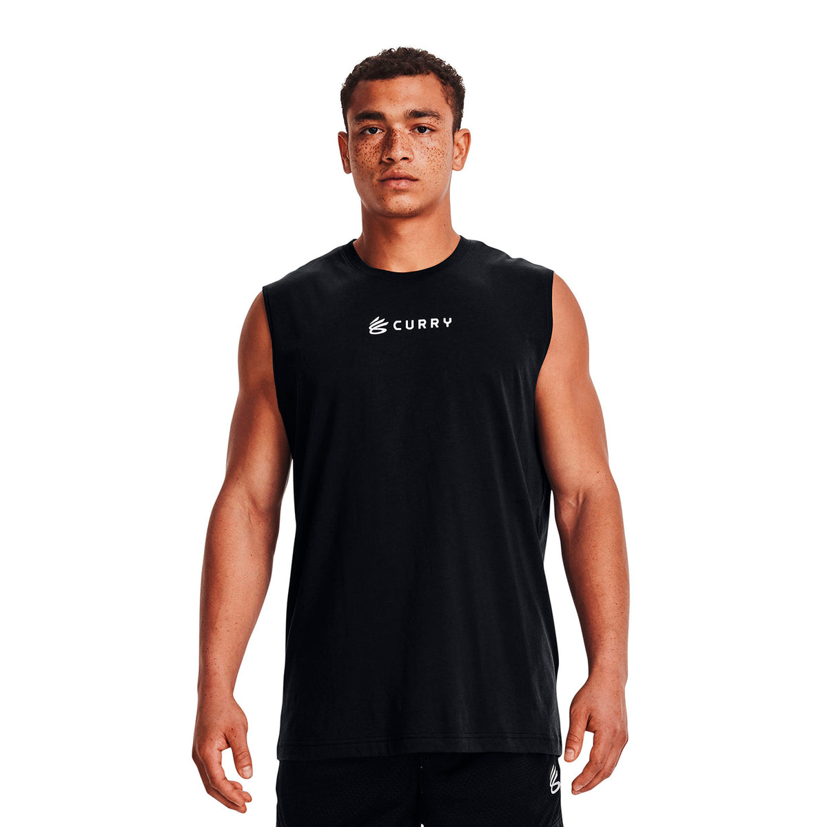 Polera sin mangas Curry Graphic para hombre