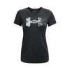 Polera UA Tech™ Twist Script Logo para mujer