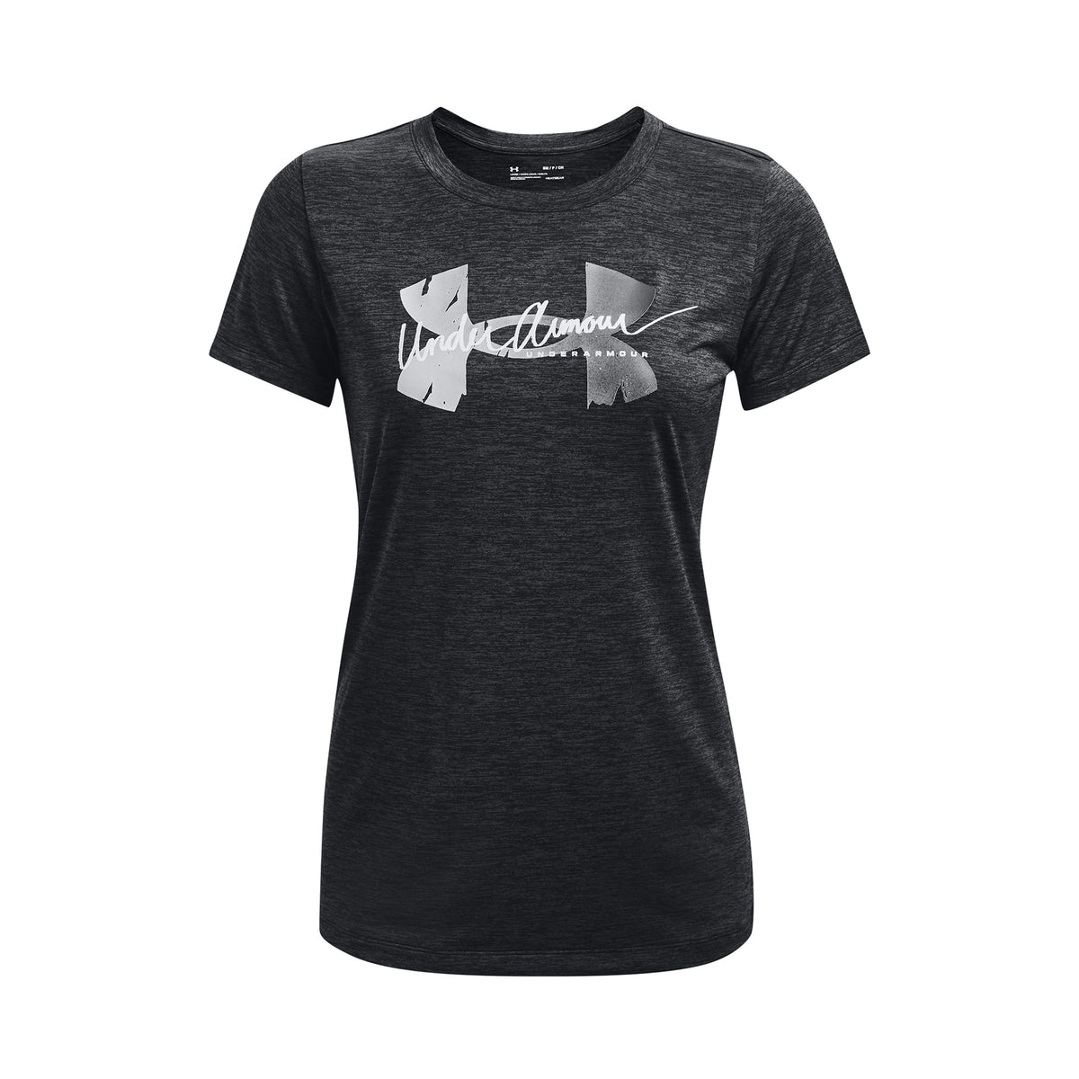 Polera UA Tech™ Twist Script Logo para mujer